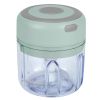 Mini Electric Garlic Chopper 8.45OZ Cordless Garlic Mincer Food Chopper - Green