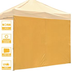 10x10ft EZ Canopy Gazebo Side Wall/Tan