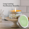 Magnificent 101 Long Lasting Pure White Sage Candle - 6 Oz - 35 Hour Burn Time | Organic