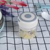 Mini Electric Garlic Chopper 8.45OZ Cordless Garlic Mincer Food Chopper - White