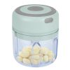 Mini Electric Garlic Chopper 8.45OZ Cordless Garlic Mincer Food Chopper - Green
