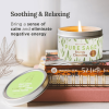 Magnificent 101 Long Lasting Pure White Sage Candle - 6 Oz - 35 Hour Burn Time | Organic