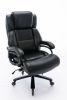 Big and Tall 400lbs Office Chair - Adjustable Lumbar Support Heavy Duty Metal Base Quiet Rubber Wheels High Back Large Executive Computer Desk Swivel