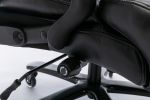 Big and Tall 400lbs Office Chair - Adjustable Lumbar Support Heavy Duty Metal Base Quiet Rubber Wheels High Back Large Executive Computer Desk Swivel
